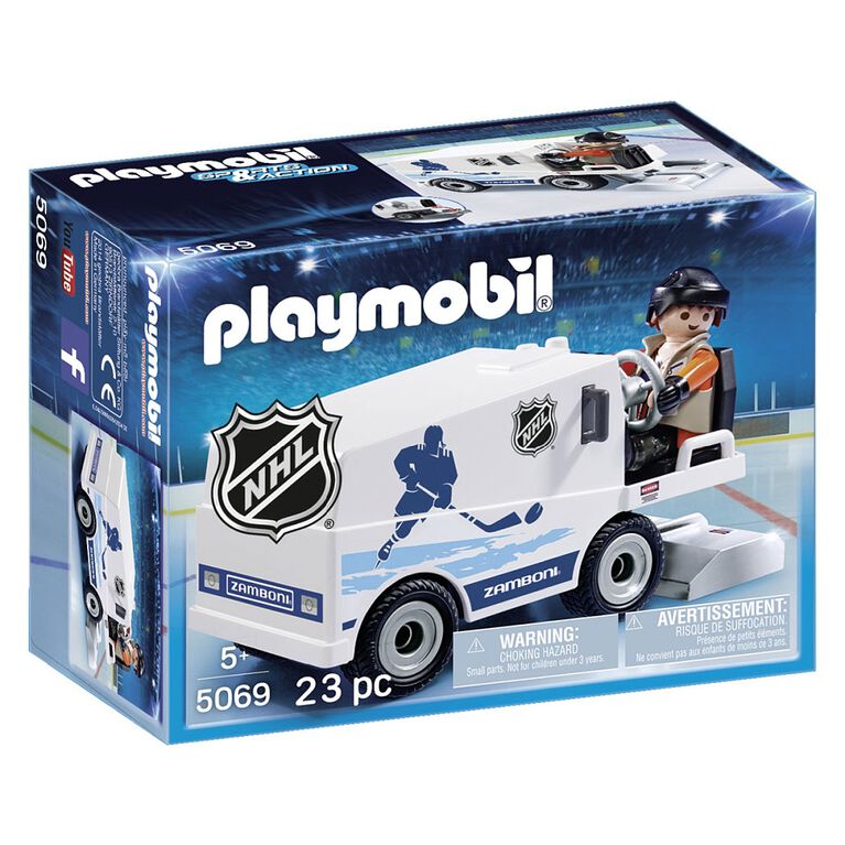 Playmobil - LNH Surfaceuse Zamboni (5069) - les motifs peuvent varier