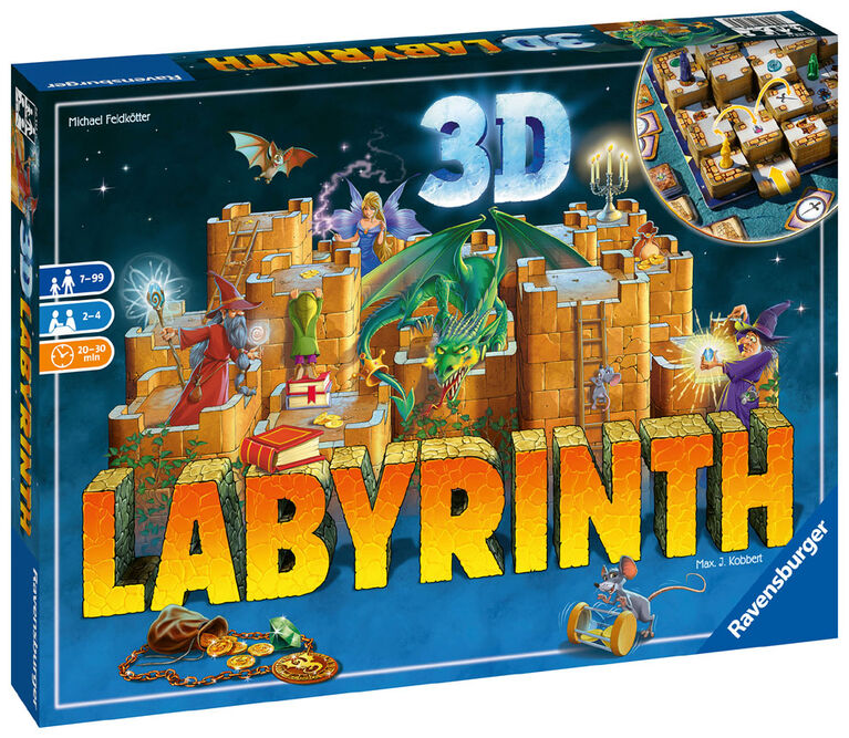 Ravensburger Labyrinth 3D - version anglaise