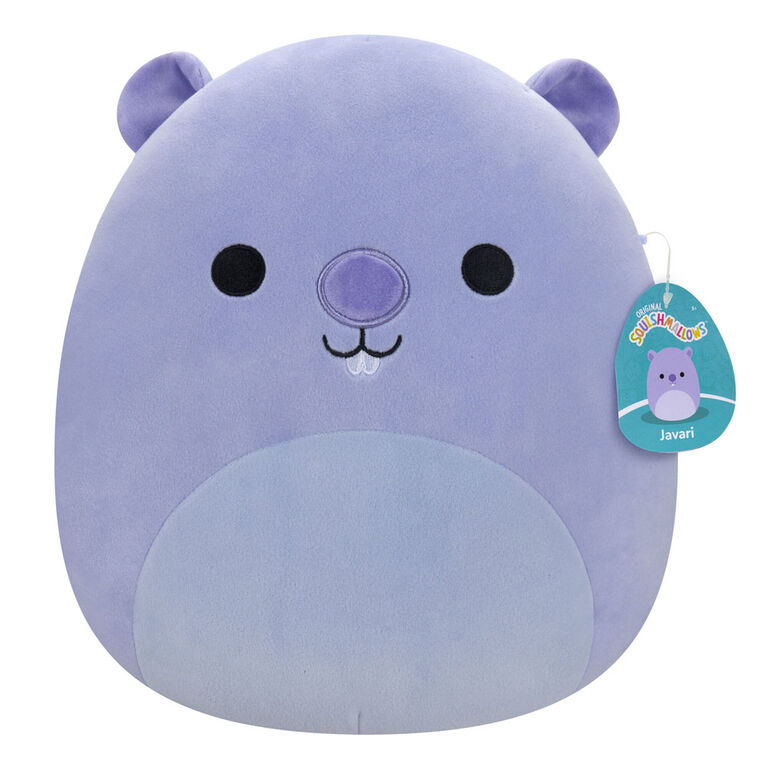 Squishmallows 12" Stackable - Javari Lavender Groundhog