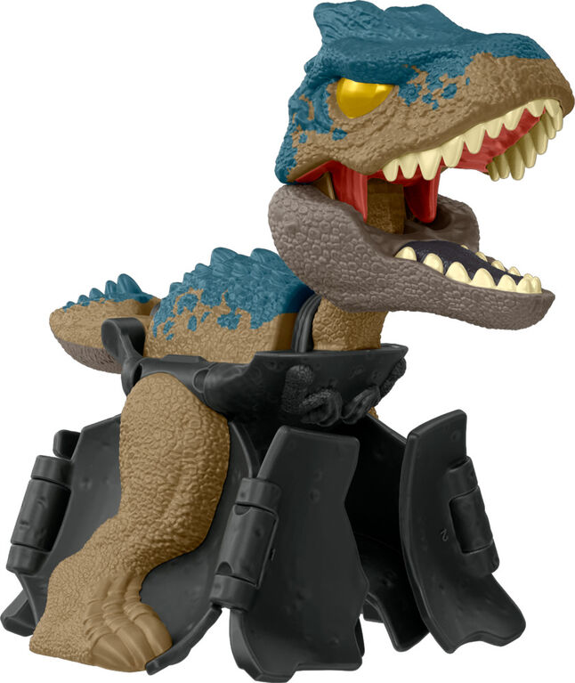 Jurassic World Egg to Allosaurus Transforming Toy, Hidden Hatchers with Color Adapter