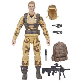 G.I. Joe Classified Series, figurine Dusty 48 de collection premium de 15 cm avec de nombreux accessoires, emballage spécial