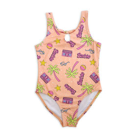 Barbie One Piece Swimsuit - Coral