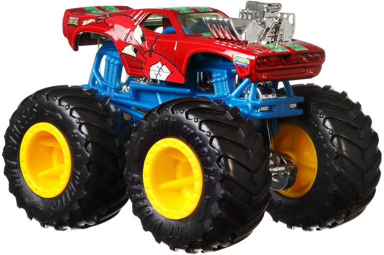 Hot Wheels - Monster Trucks - Échelle 1:64 - Assort. TGT Thématique - Véhicule - Les styles peuvent varier