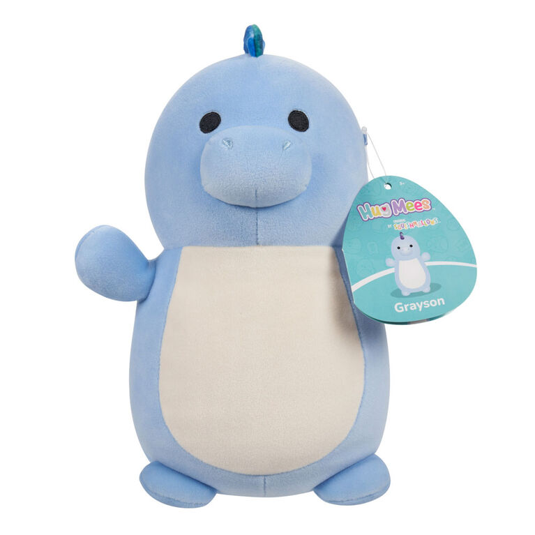Squishmallows 10" Hugmees - Grayson Blue Dinosaur