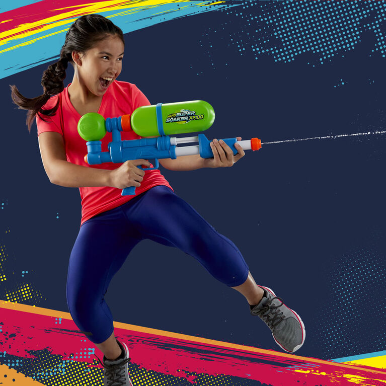 Nerf Super Soaker blaster à eau XP100 - Notre exclusivité