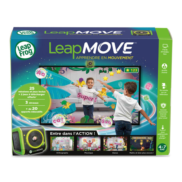 LeapFrog LeapMove Active Learning Video Game System - French Edition