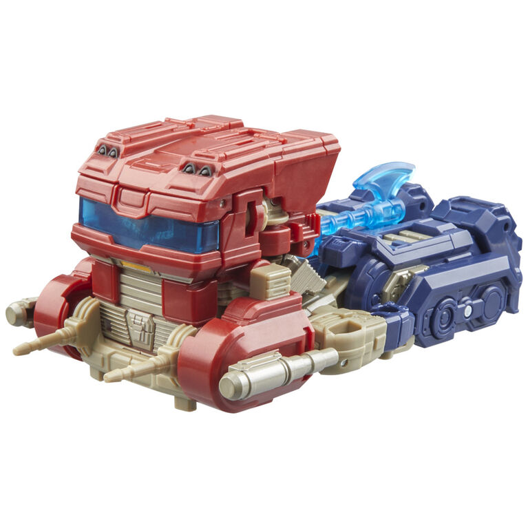 Transformers Generations Studio Series, figurine 112 Optimus Prime classe Deluxe, Transformers: One