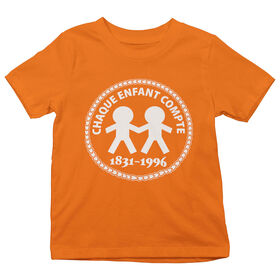 T-Shirt Chaque Enfant Compt Orange