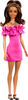 Barbie Fashionistas Doll #217 with Brown Wavy Hair & Pink Dress, 65th Anniversary