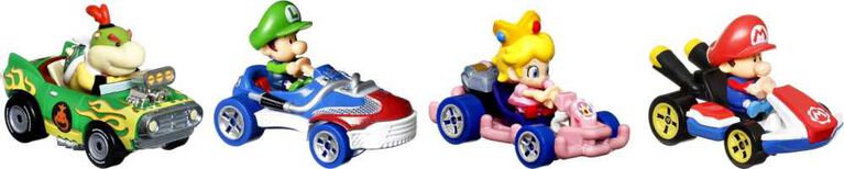 Hot Wheels mariokart 4 Pack