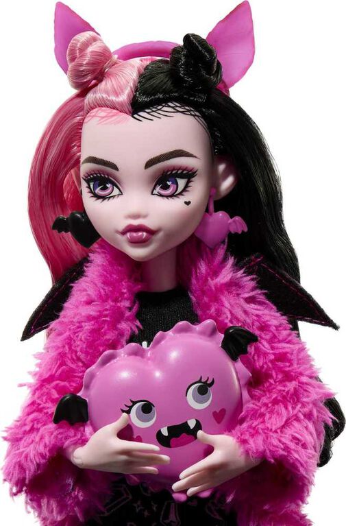 Monster High Soirée Cris-jama Draculaura, poupée et accessoires