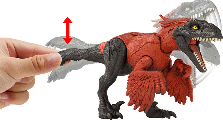 Jurassic World Strike Attack Pyroraptor Dinosaur Toy