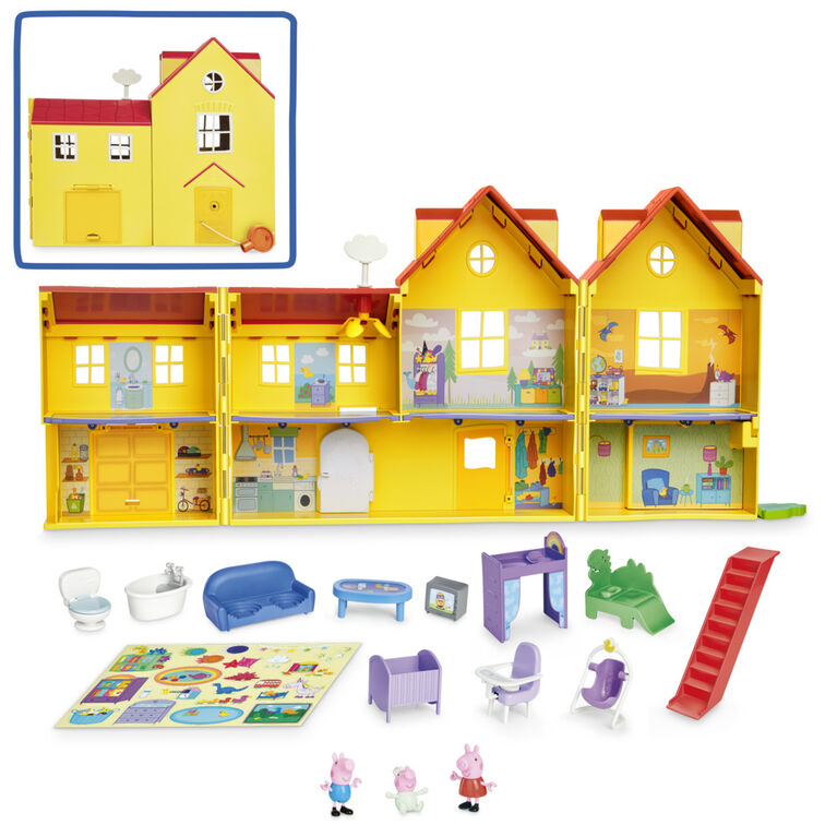 Peppa Pig Peppa's Big Family House Playset - R Exclusive