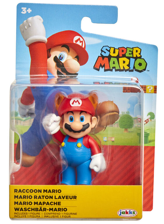 Nintendo 2.5" Limited Articulation Wave 21 - Raccoon Mario