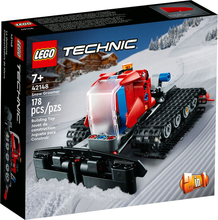 LEGO Technic Snow Groomer 42148 Building Toy Set (178 Pieces)