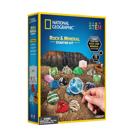 National Geographic Roches et Mineraux Kit de Demarrage