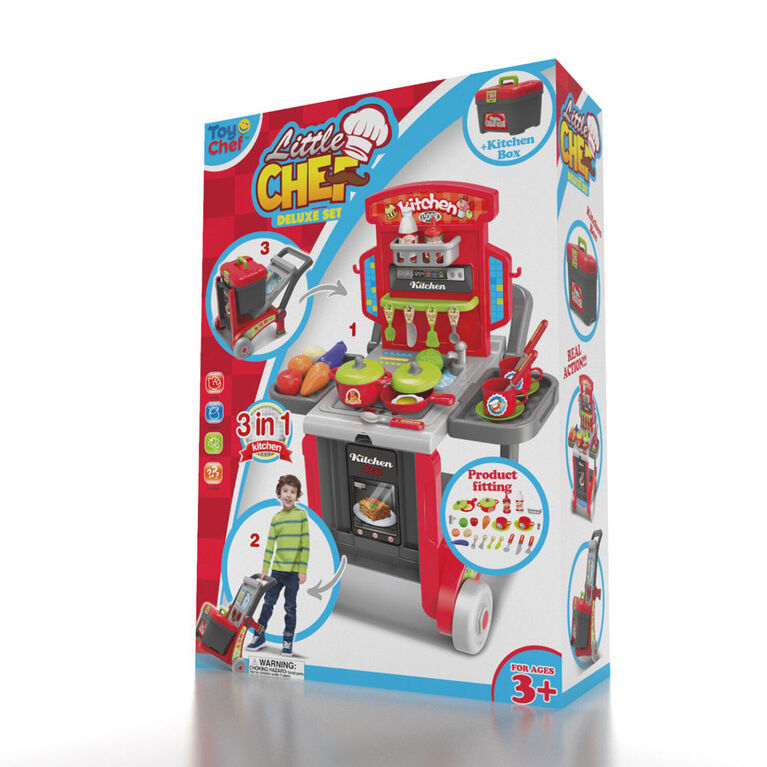 Toy Chef 3In1 Children's FullSize Kitchen Toys R Us Canada