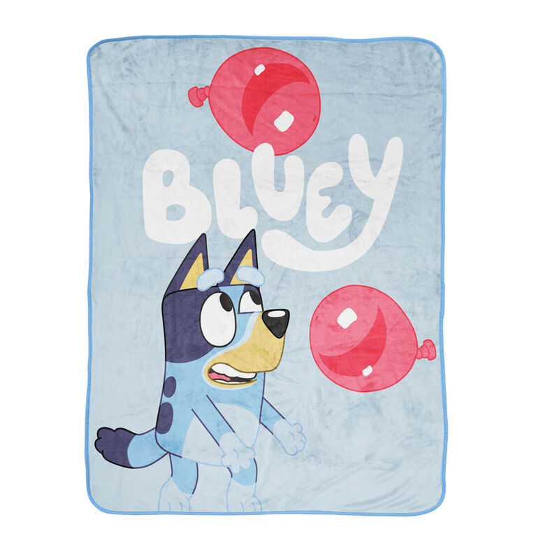 Bluey Silk Touch Fleece Throw, 46" x 60"