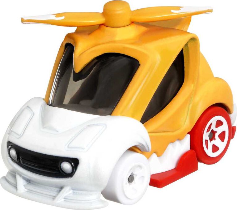 Hot Wheels Sonic the Hedgehog Miles Tails Prower Character Car