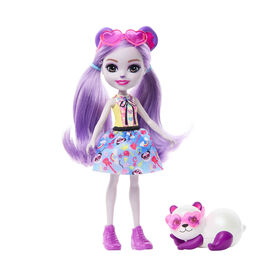Enchantimals Dolls, Glam Party Pemma Panda Doll and Figure - R Exclusive