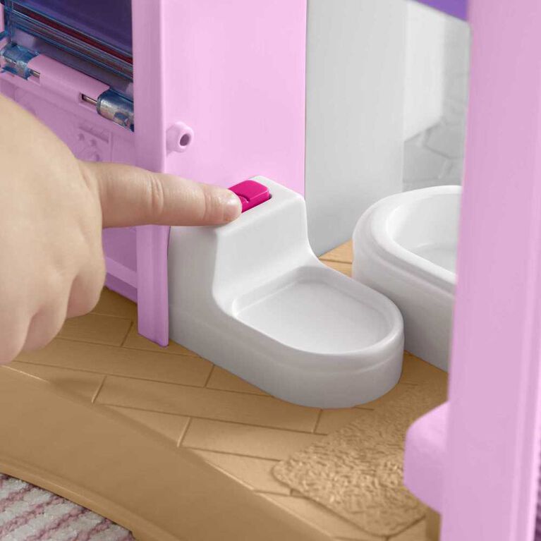 ​Petite Maison de rêve Barbie Little People de Fisher-Price - anglais et français