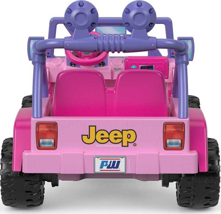 FisherPrice Power Wheels Disney Princess Jeep Wrangler Toys R Us Canada