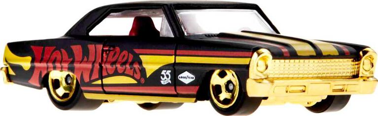 Hot Wheels 66 Chevy Nova "Pearl and Chrome" 1:64 Scale Vehicle