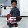 Plush Power RC, Remote Control Fire Truck with Soft Body and 2-Way Steering
