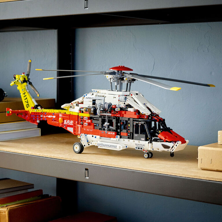 LEGO Technic Airbus H175 Rescue Helicopter 42145 Model Building Kit (2,001 Pieces)