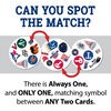 Masterpieces Puzzle Company MLB Spot it! All-League jeu de cartes - Édition anglaise