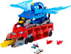 Hot Wheels City Hot Wheels Ultimate Dual Dragon Transporter & 2 1:64 Scale Toy Cars
