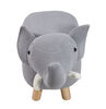 Kvell Elephant Stool/Grey