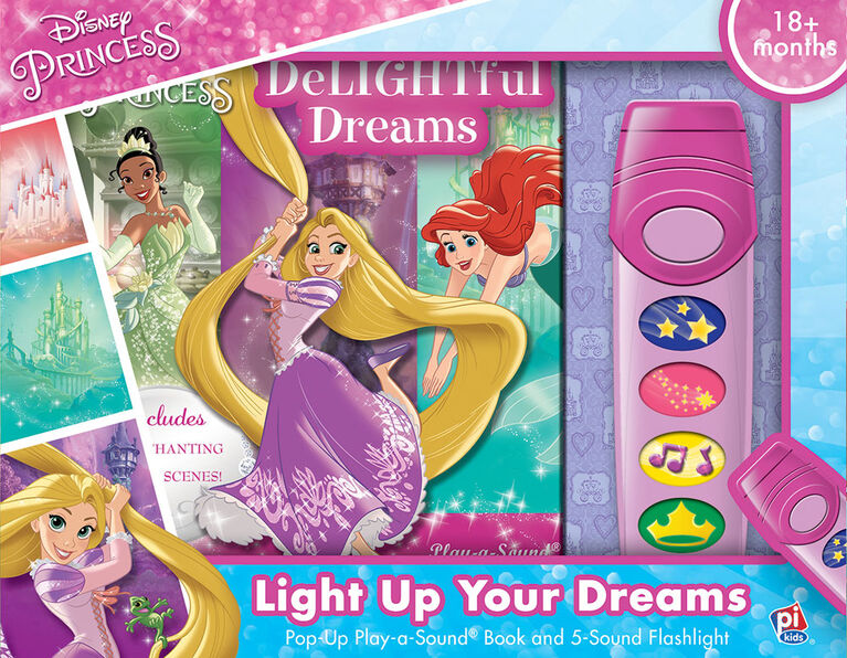 Petit Livre D'Aventure Avec Lampe De Poche Des Princesses De Disney - Édition anglaise