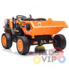 KidsVip 12V Construction Dump Truck w/ RC- Orange - English Edition