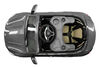 Porteur à batterie Mercedes Benz CLA45 de 12 V de Moderno Kids – Gris métallique.
