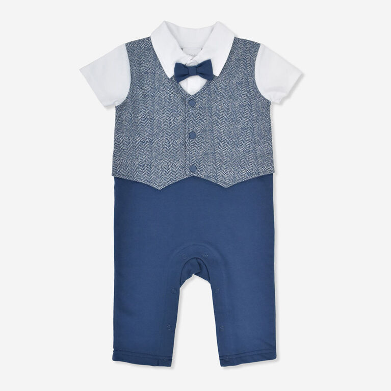 Rococo Vest Coverall Navy 12/18M