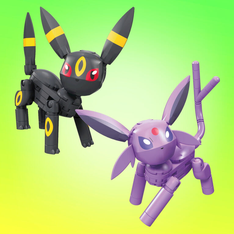 Mega Construx Pokémon Umbreon and Espeon