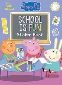 School is Fun Sticker Book (Peppa Pig) - Édition anglaise