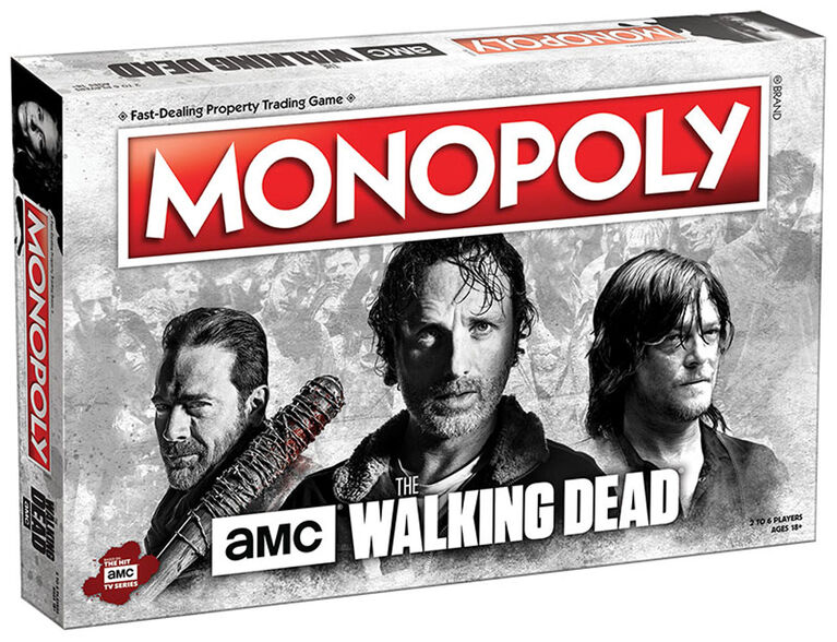 Jeu Monopoly: AMC The Walking Dead - Édition anglaise