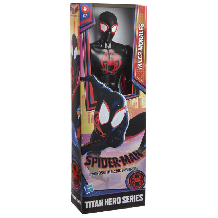 Marvel Spider-Man Miles Morales Toy, 12-Inch-Scale Spider-Man: Across the Spider-Verse Action Figure