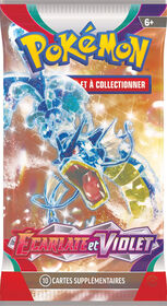 Pokemon Scarlet and Violet Sleeved Booster - French Edition