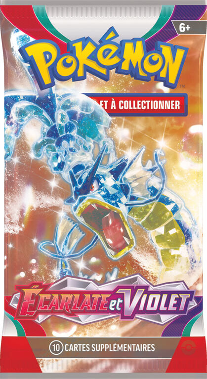 Booster et protège-cartes Écarlate et Violet Pokémon - Édition française