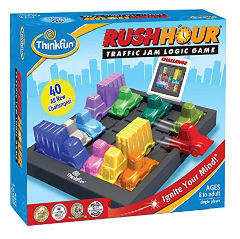 Ravensburger! Thinkfun - Rushhour Traffic Jam Logic Game - English Edition