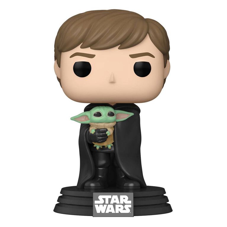 Funko POP! Star Wars - Luke w/Grogu