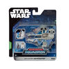 Star Wars Micro Galaxy Squadron 3" Vehicle - Aayla Secura's Jedi Interceptor