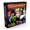 Monopoly : édition Disney Villains, jeu de plateau pour enfants, pour jouer avec les méchants de Disney - Édition anglaise