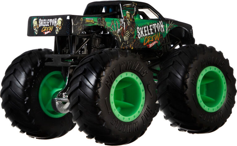 Hot Wheels Monster Trucks - V&eacute;hicules &agrave; &eacute;chelle 1:64, coffret de 2