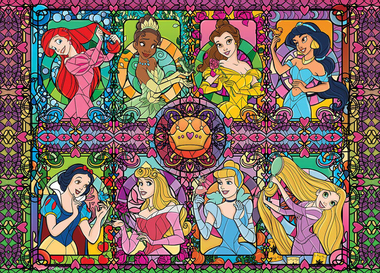 Ceaco Disney Fine Art 1000-Piece Puzzle Princess Collage