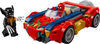 LEGO Marvel Spider-Man La Voiture de Spider-Man contre Wolverine Venomis&eacute; - Jouet de Construction de Superh&eacute;ros pour Enfants - 76336