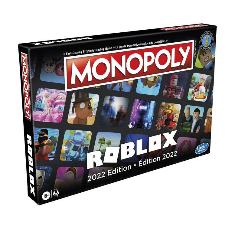 Monopoly: Roblox 2022 Edition Game, Monopoly Board Game